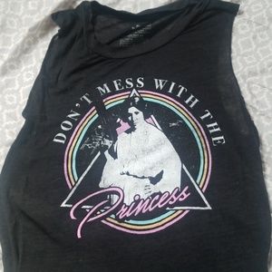 Star Wars Princess Leia Muscle Tank